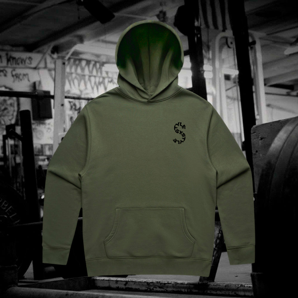 Relaxed XSTYLE-hoodie