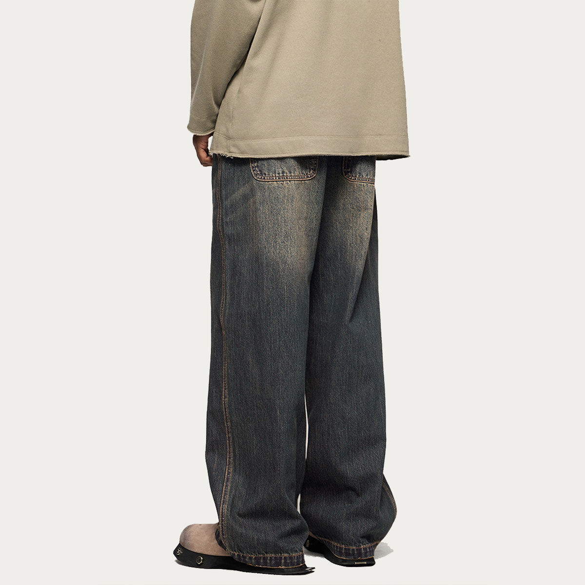 Straight-Leg XSTYLE Vintage Jeans