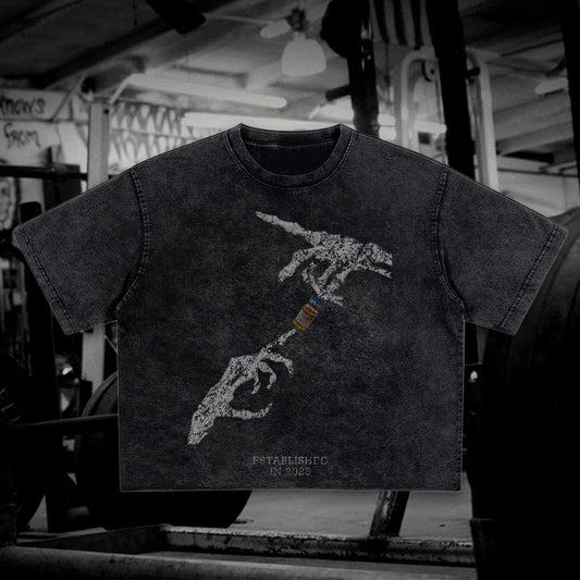 Cropped Snow CULTURE-T-shirt