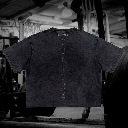 Cropped Snow CULTURE-T-shirt